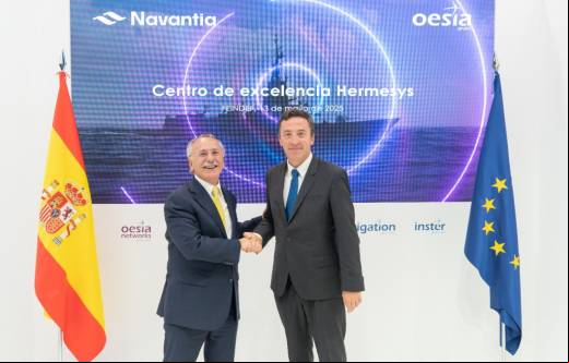 Firma del acuerdo. (foto: Grupo Oes